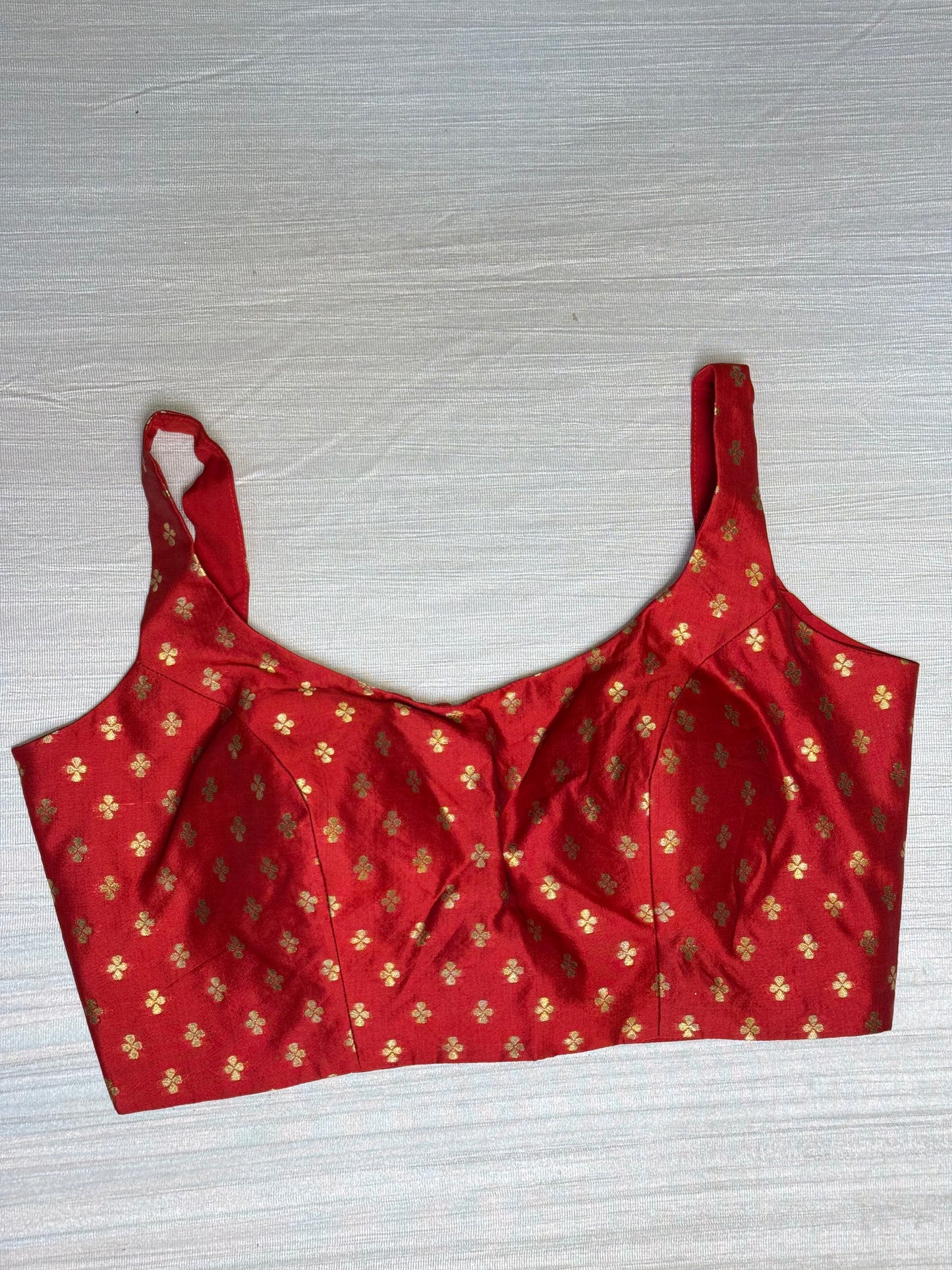 Red Ready to Wear Blouse