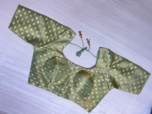 Light Green Ready to Wear Blouse