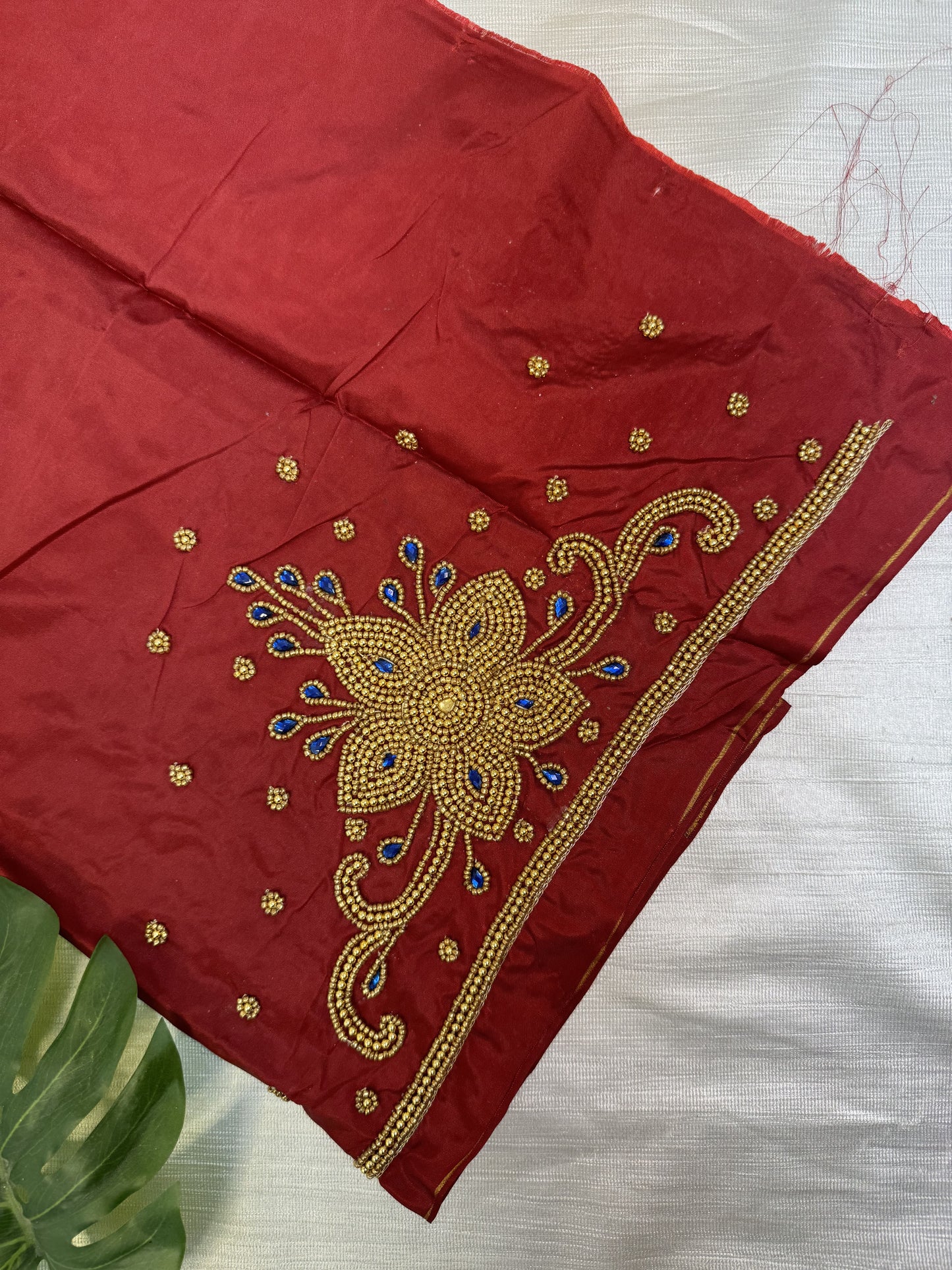 Meroon Hand Work Blouse