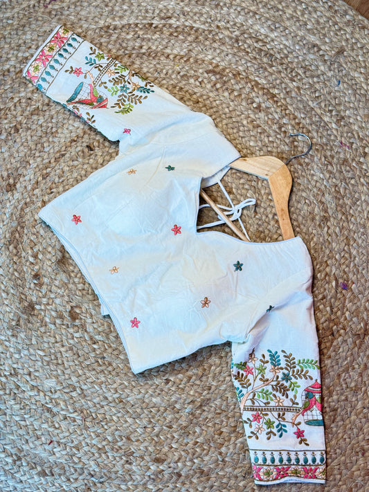 Half-White Ready to Wear Blouse