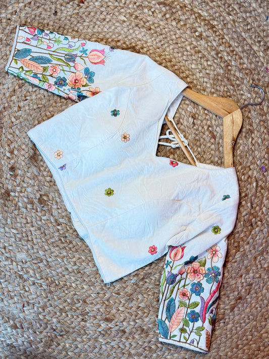 Half-White Ready to Wear Blouse