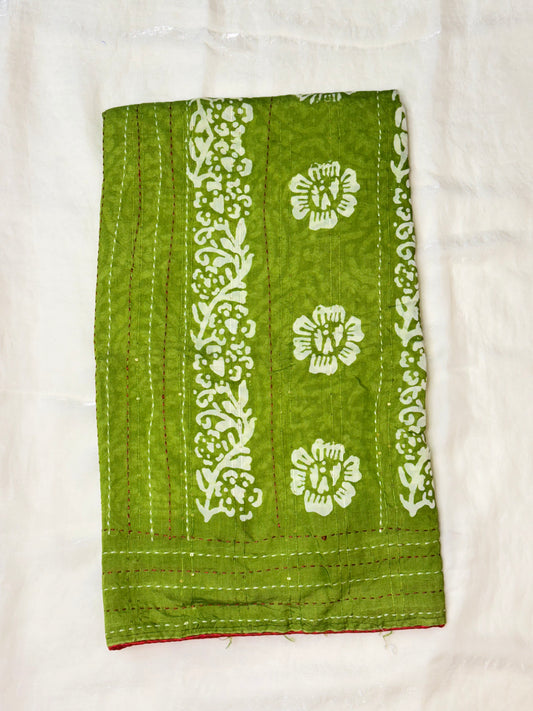 Light Green Staple Cotton Saree