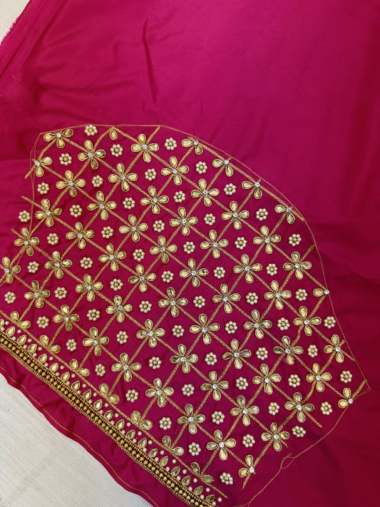 Pink Hand Work Blouse