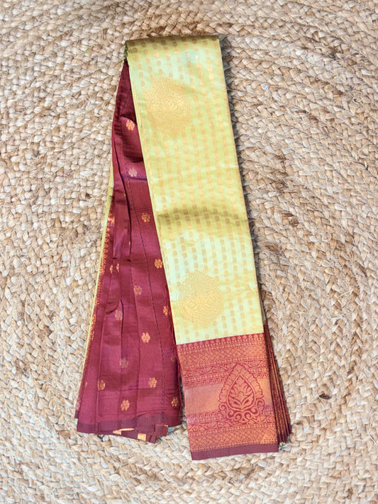 Light Green Tissue Saree