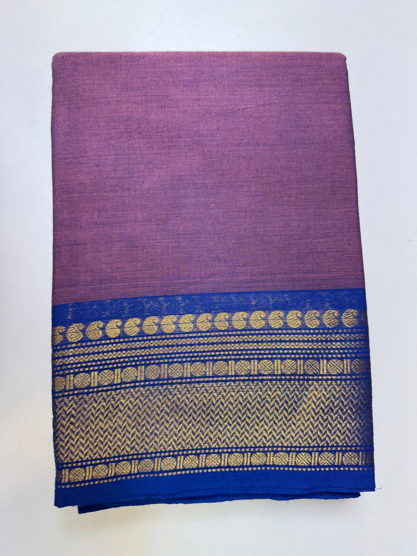 Pastel Purple Chettinad Cotton