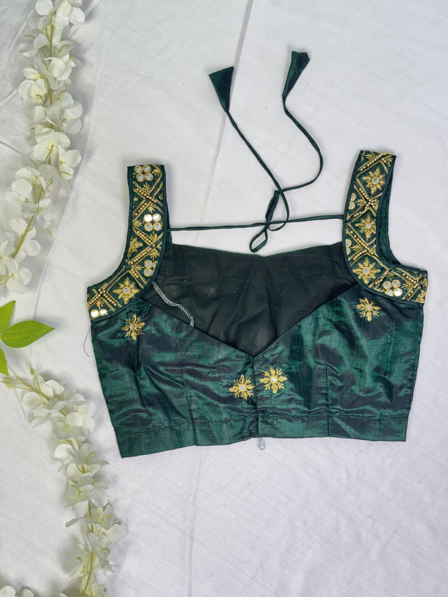 Green Ready to Wear Blouse