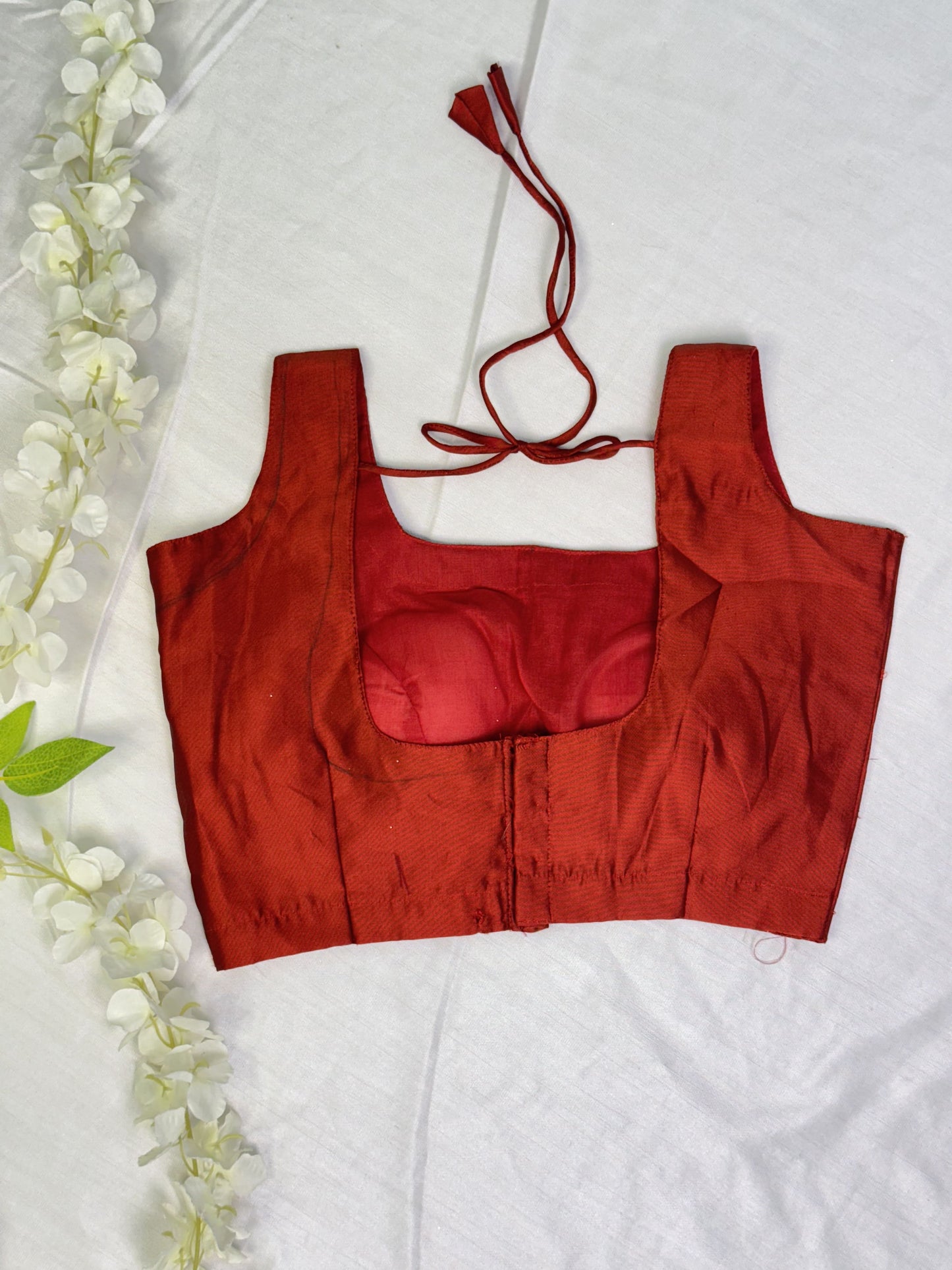 Maroon Ready to Wear Blouse