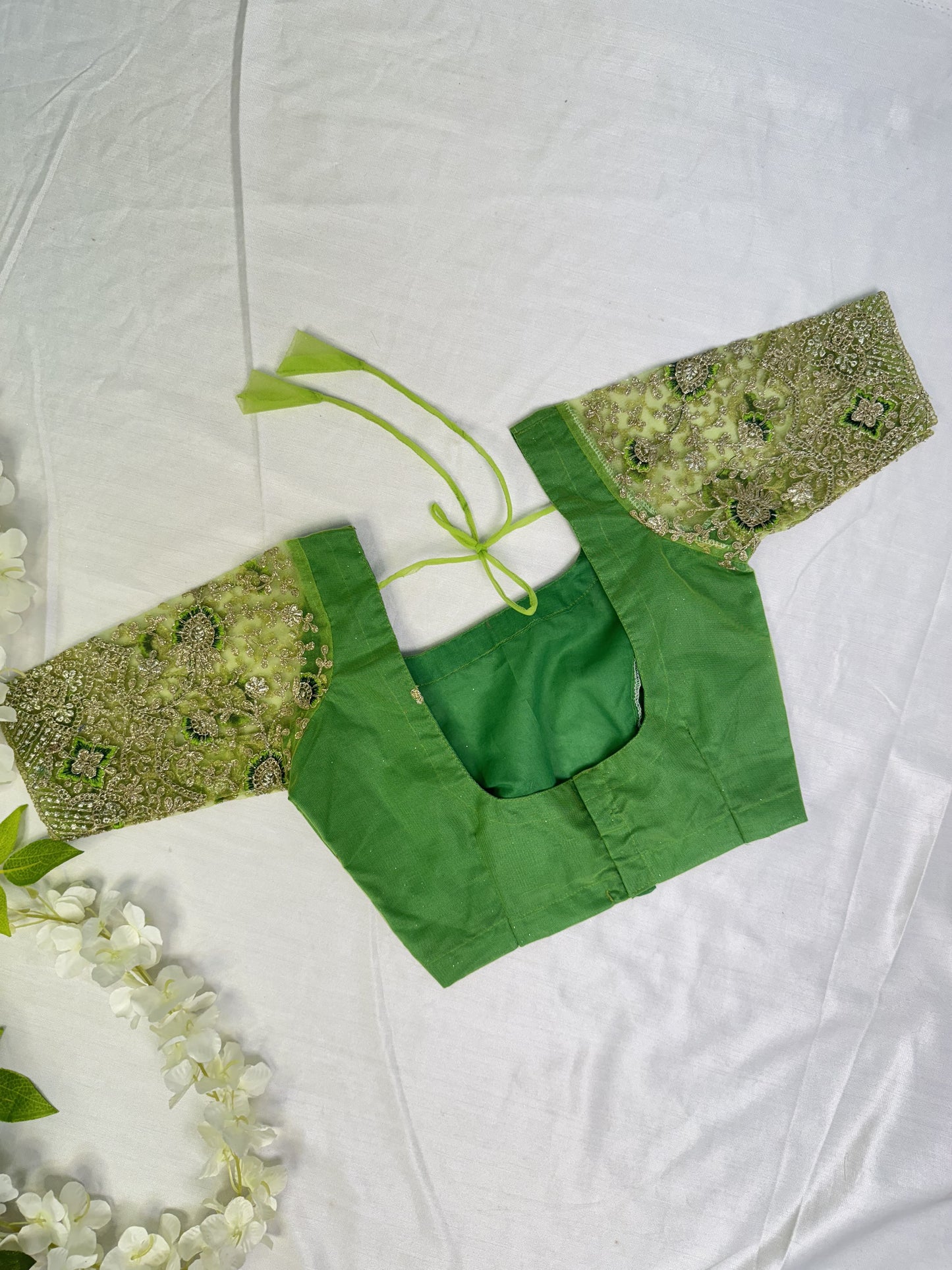 Light Green Ready to Wear Blouse