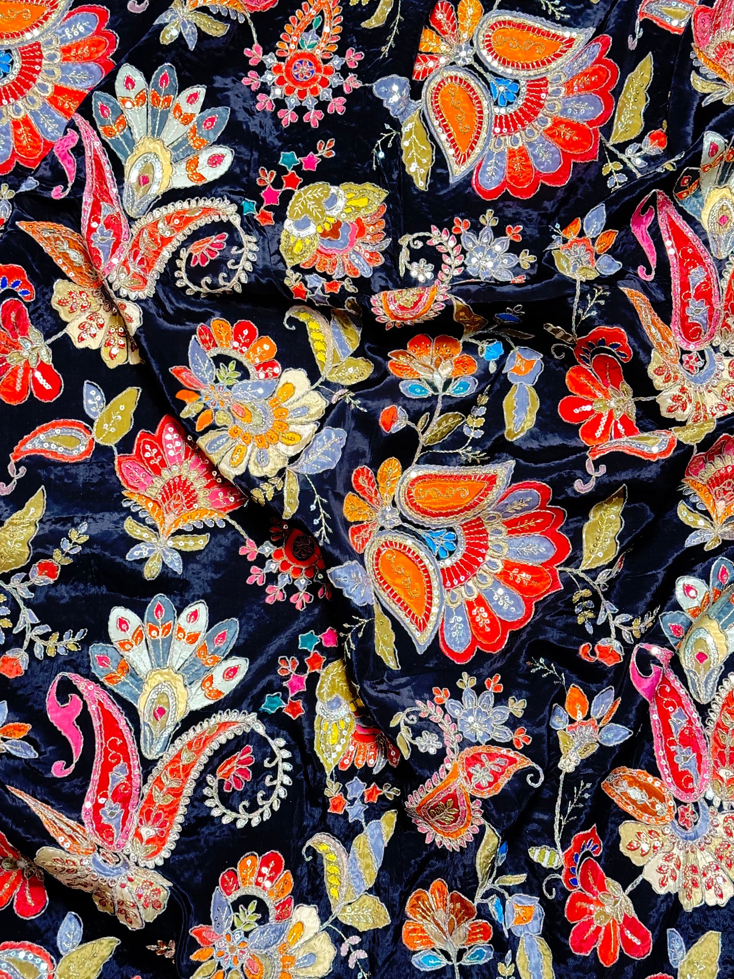 Black Blouse Material