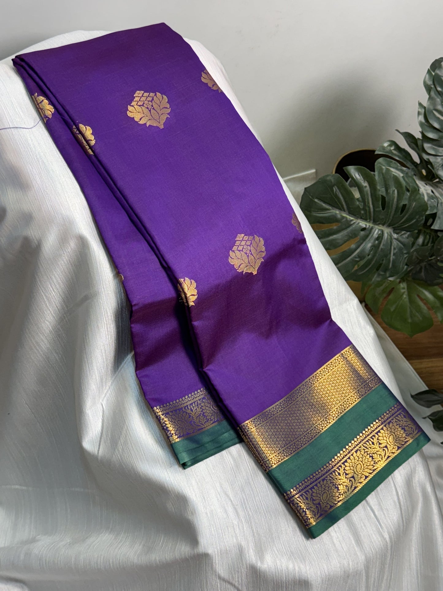 Purple Soft Silk Saree