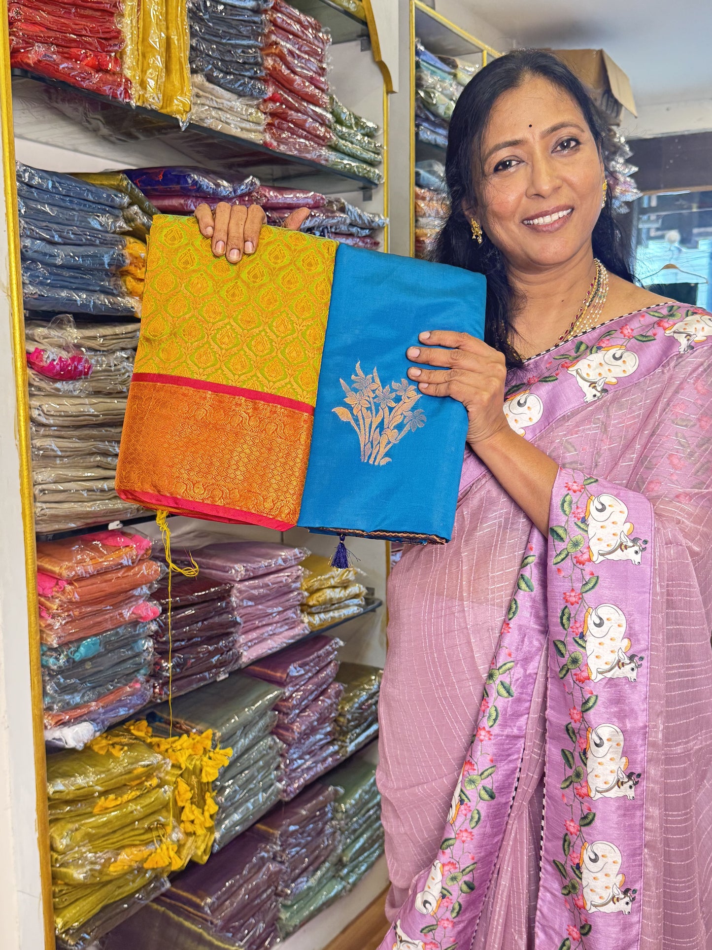 Semi Silk Sarees Combo