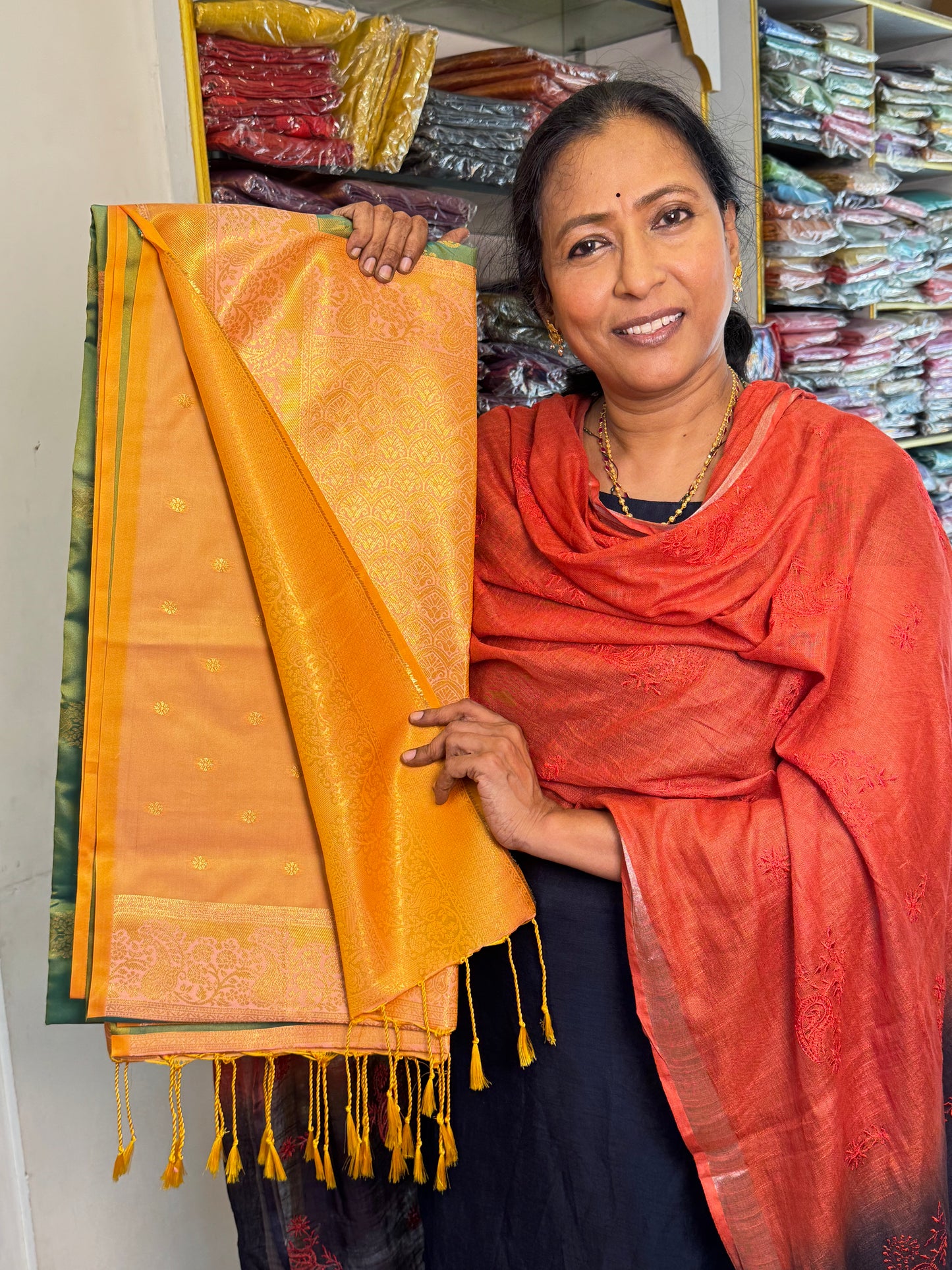 Green Soft Silk Saree
