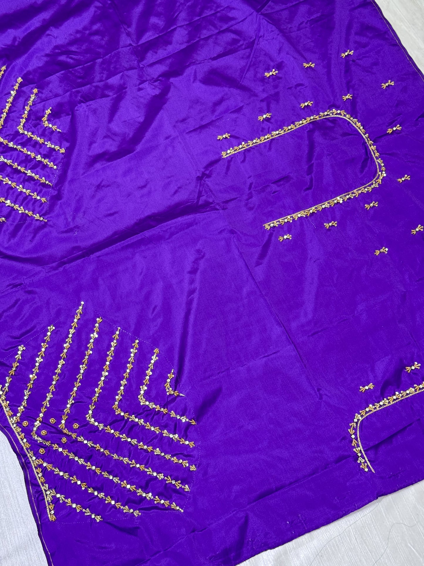Violet Hand Work Blouse