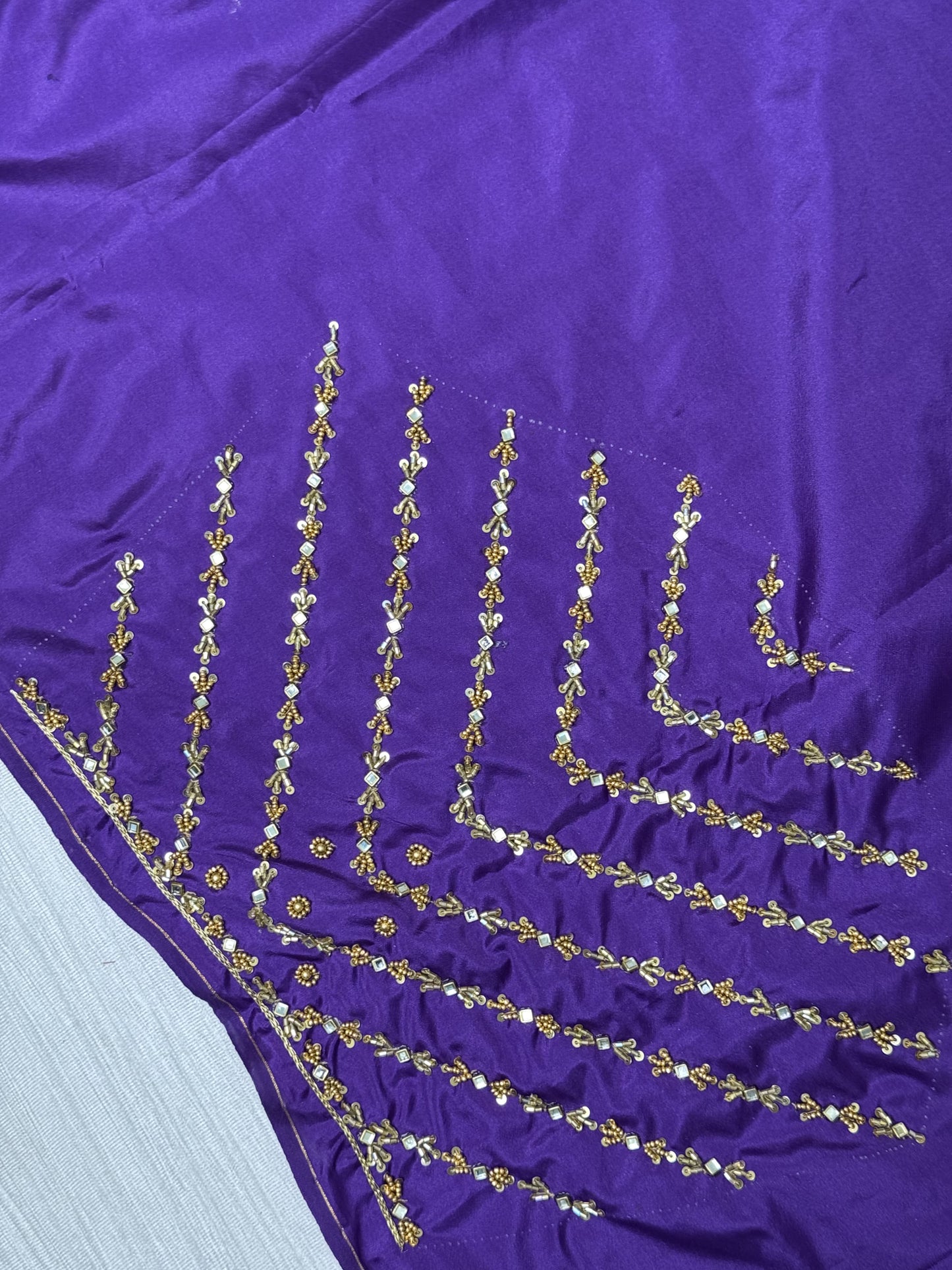 Violet Hand Work Blouse