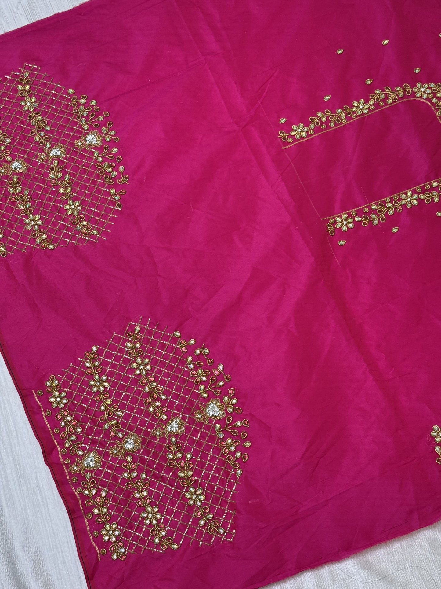 Pink Hand Work Blouse