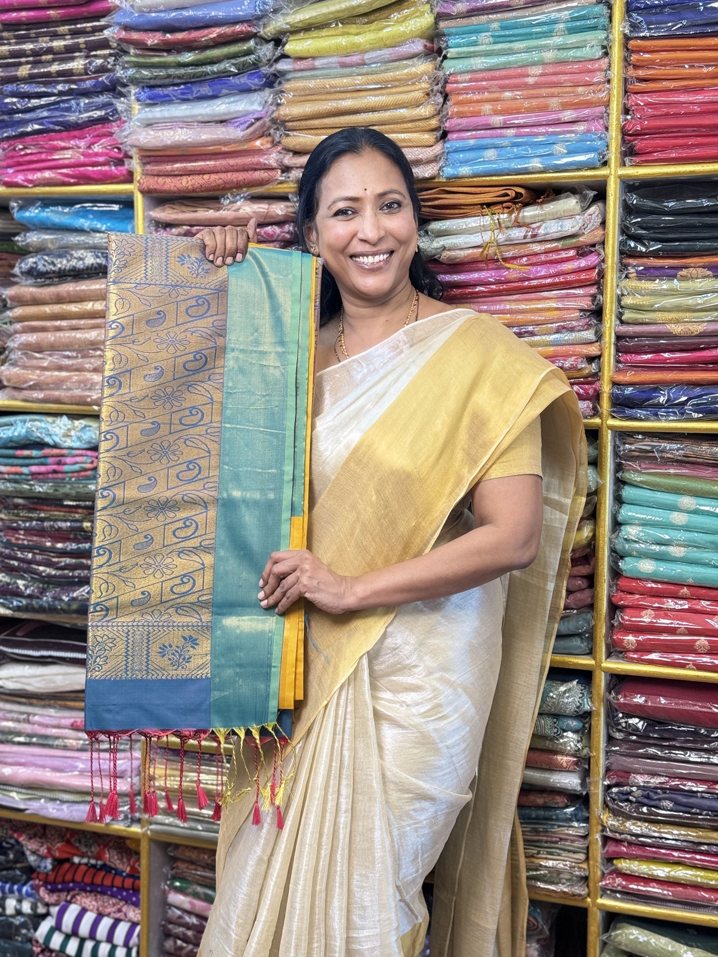 Orange Soft Silk Saree