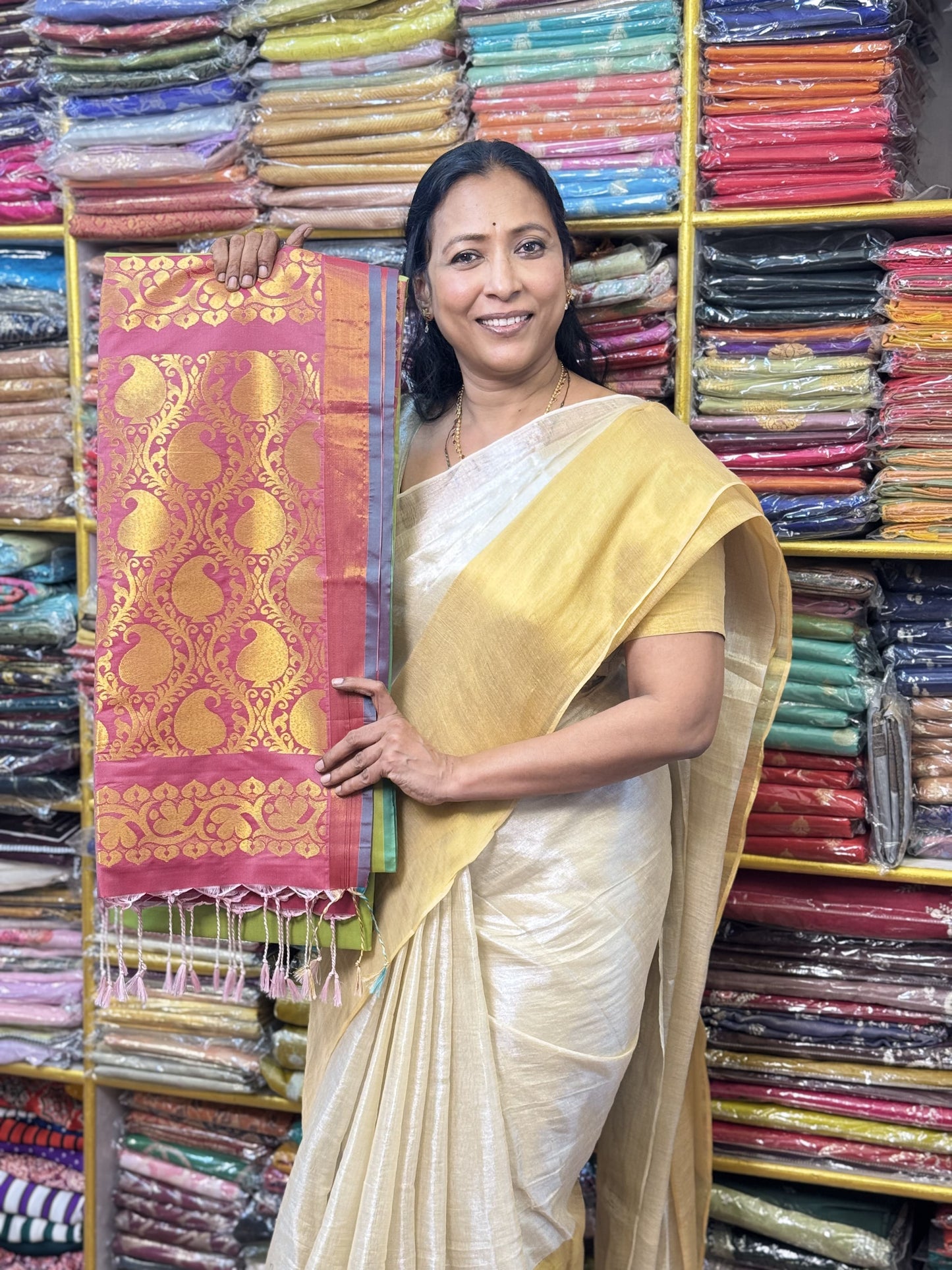 Green Soft Silk Saree