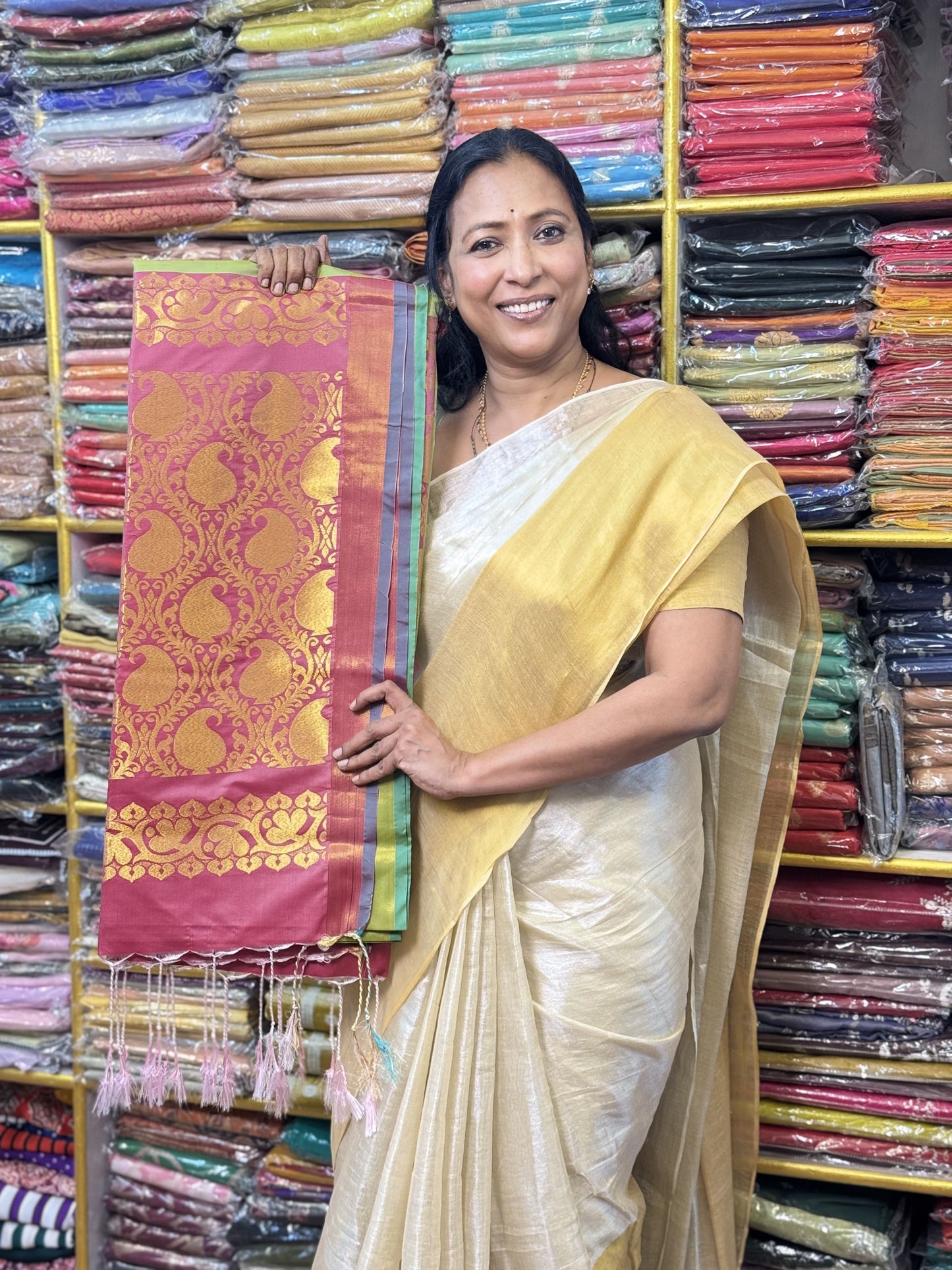Green Soft Silk Saree