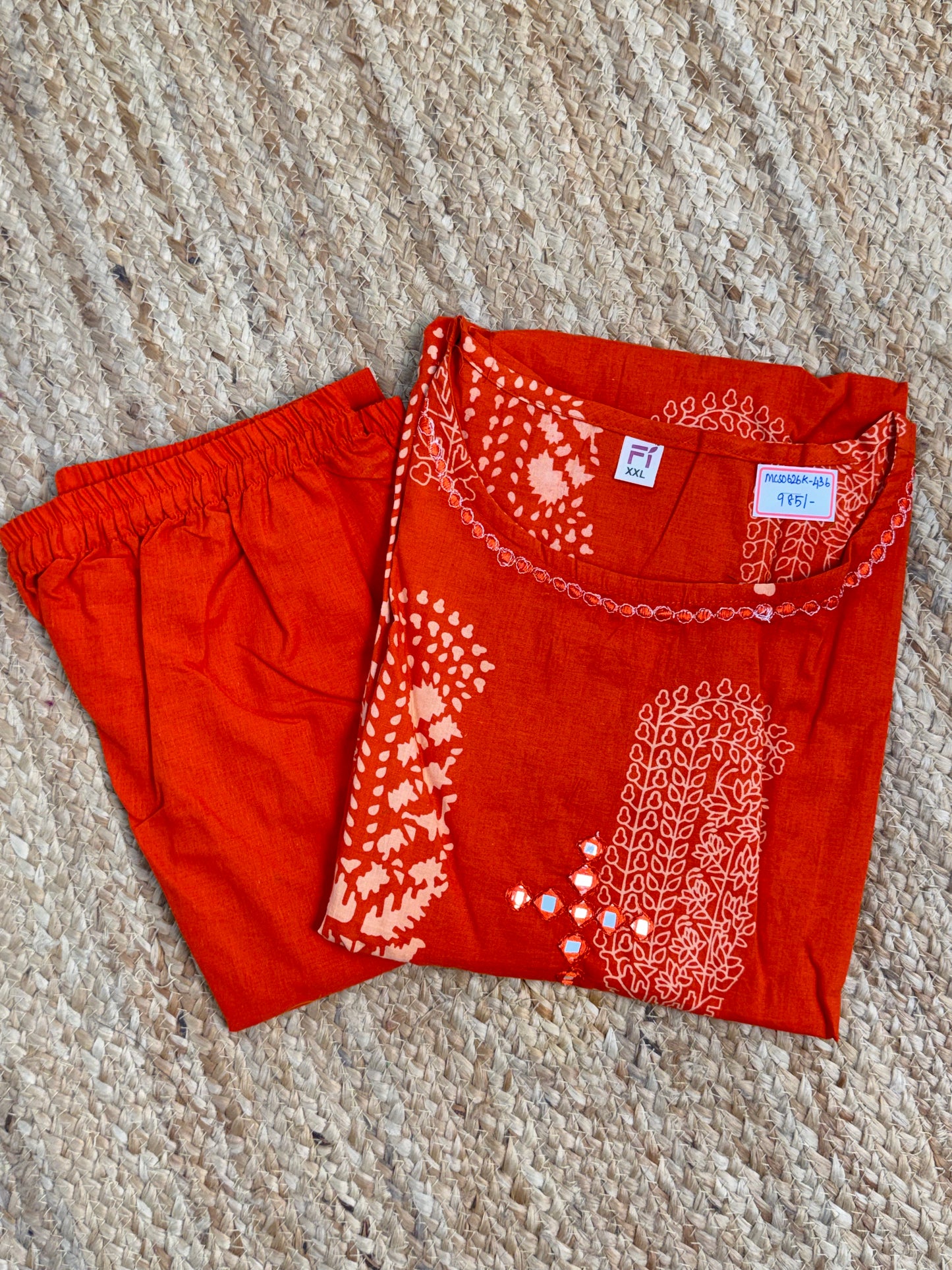 Orange Co-ord Set