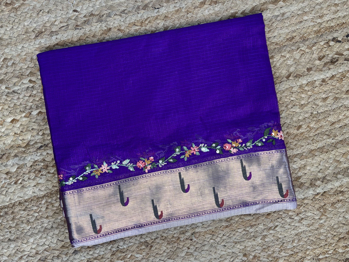 Violet Kota Saree