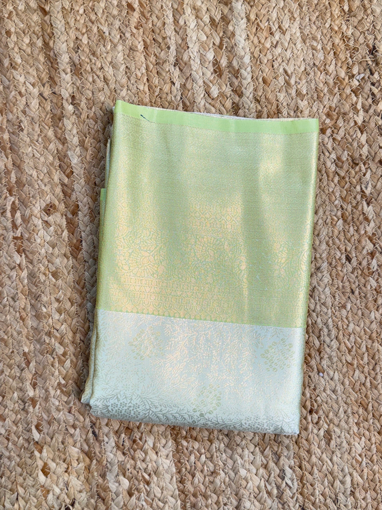 Light Green Tissue Saree