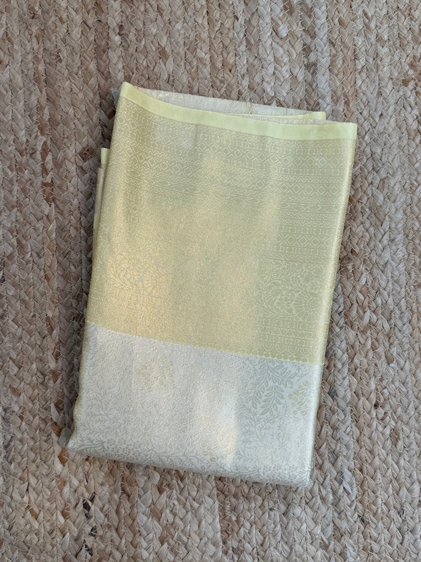Sandal Tissue Saree