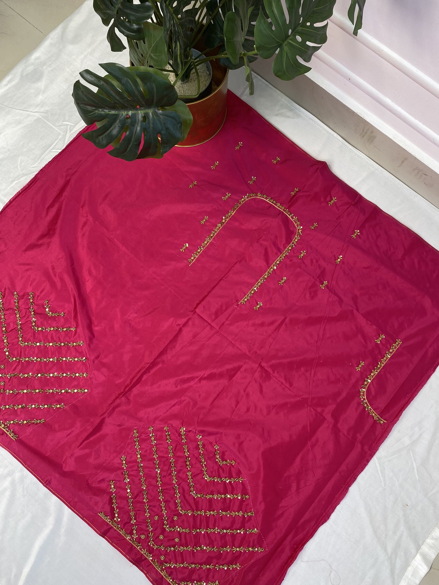 Pink Hand Work Blouse