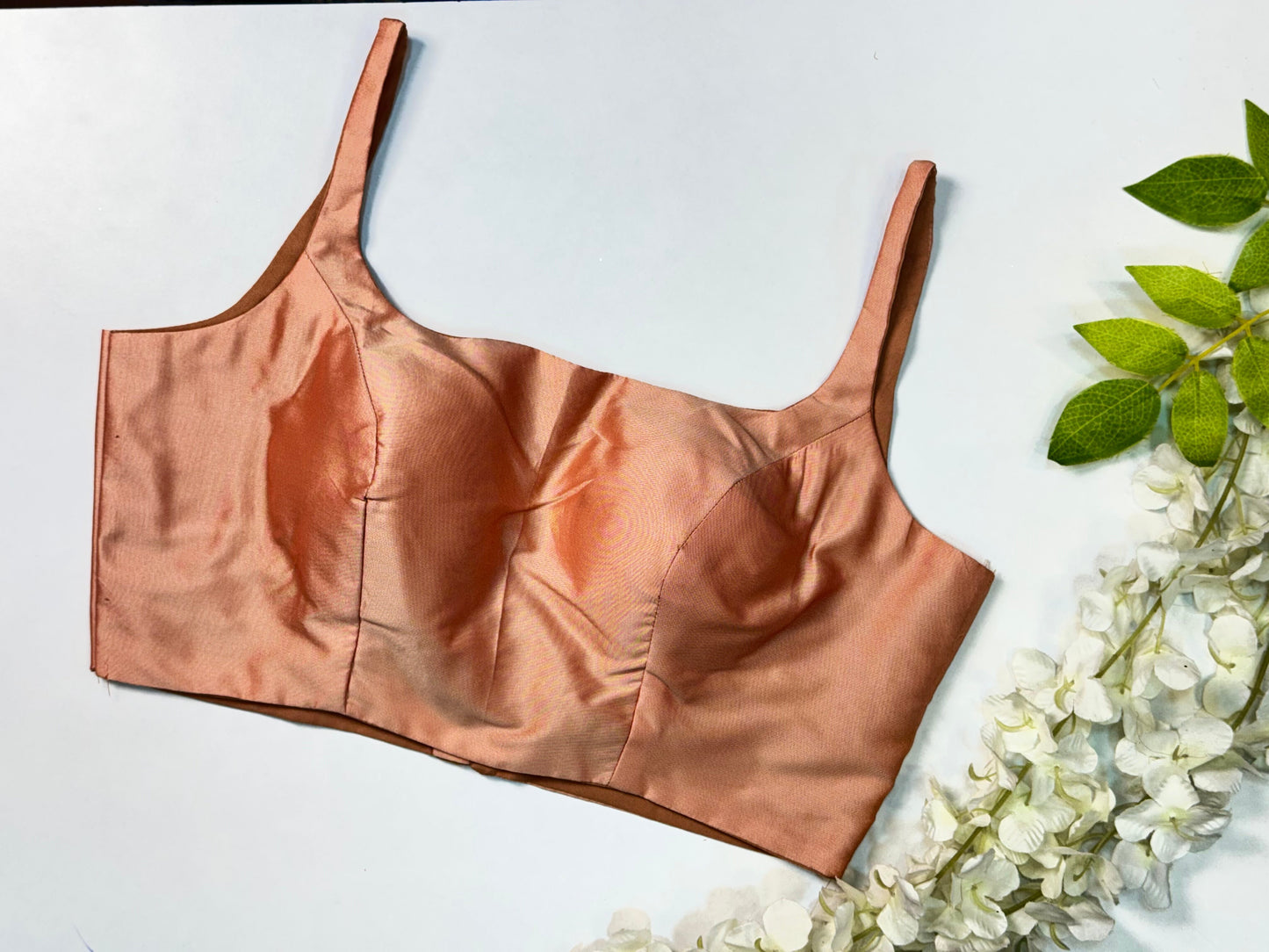 Peach Ready to Wear Blouse