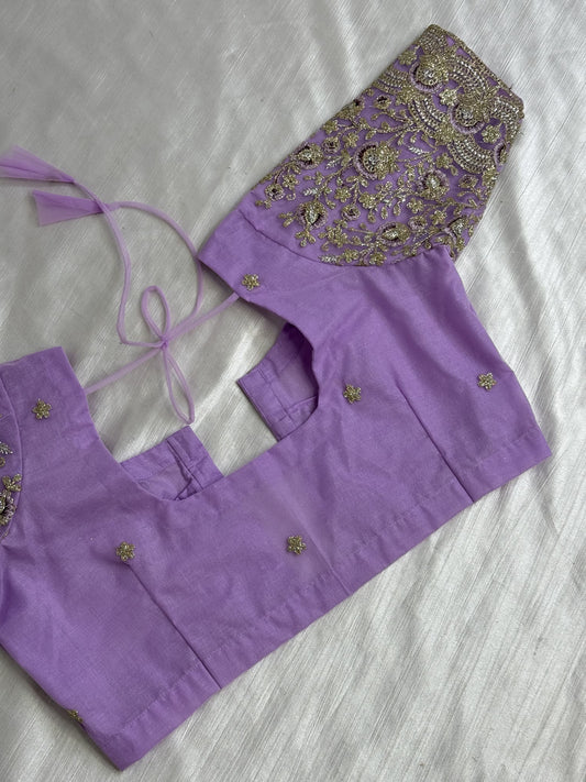 Lavender Ready to Wear Blouse