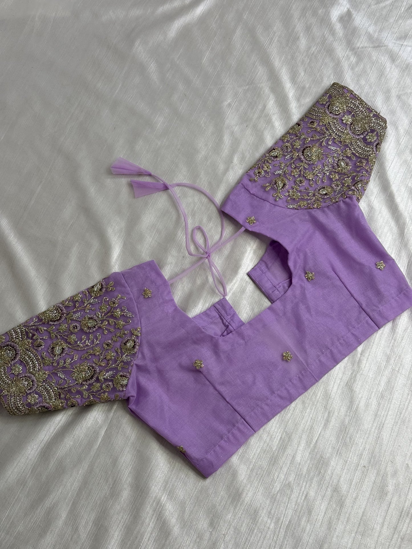 Lavender Ready to Wear Blouse