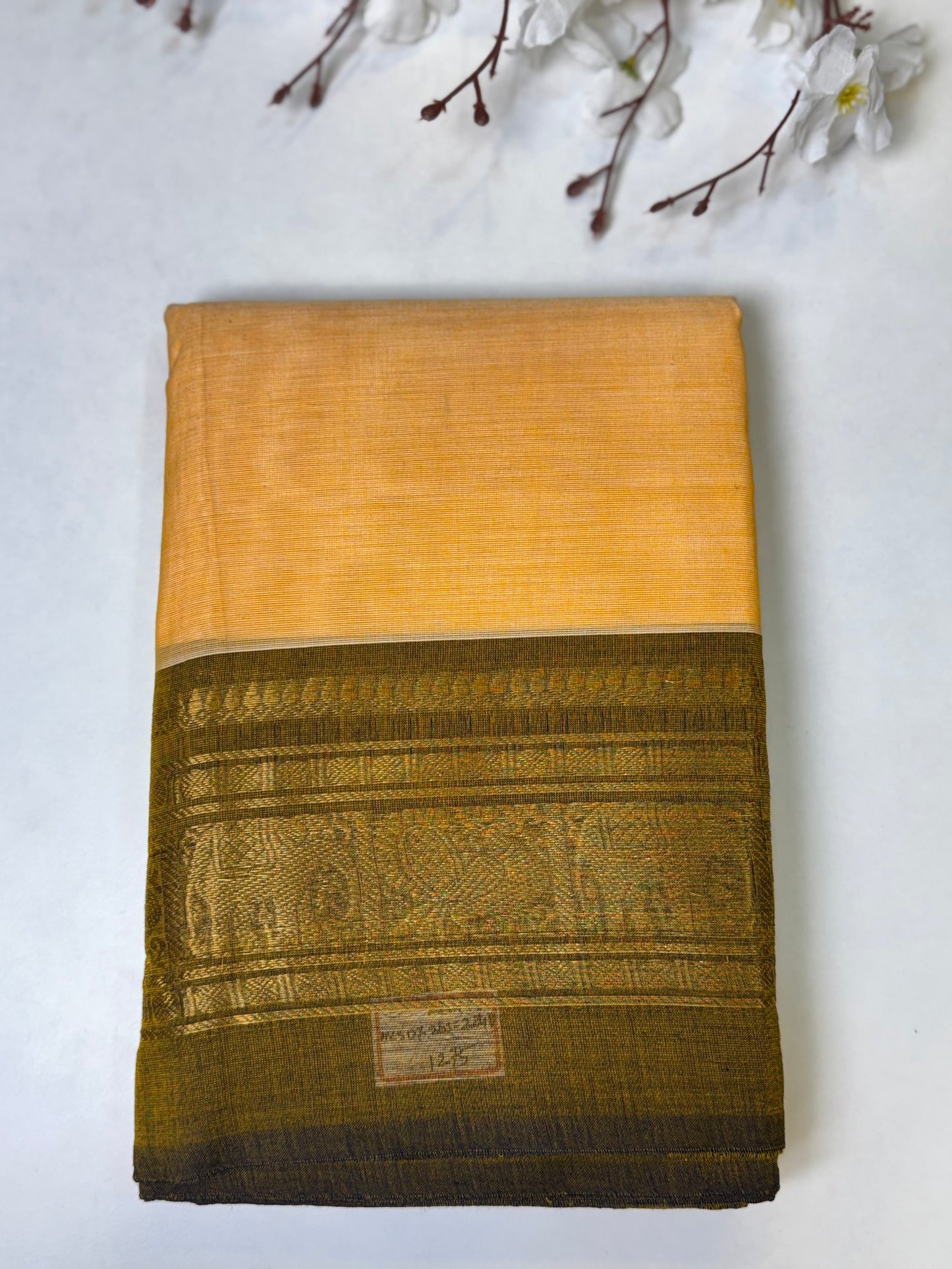 Peach Chettinad Cotton