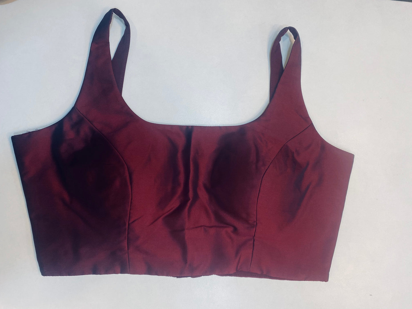 Dark Maroon Ready to Wear Blouse