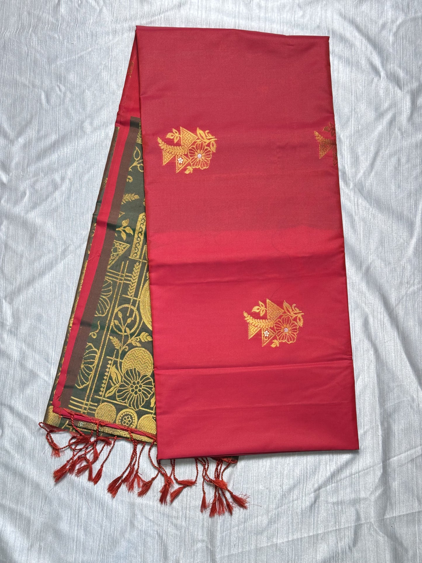 Pink Soft Silk Saree
