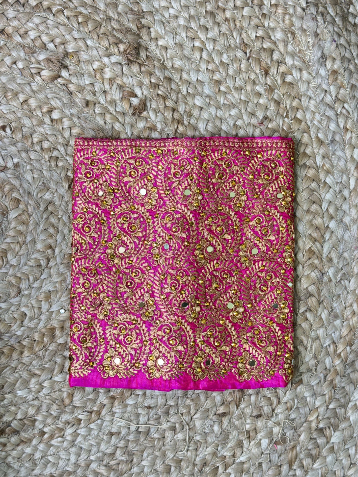 Pink Machine Work Blouse