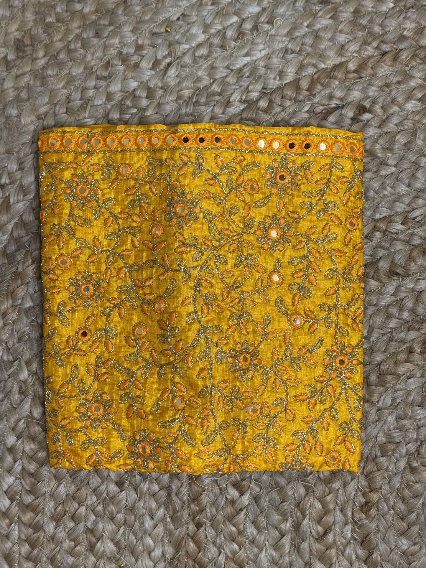 Mango Yellow Work Blouse
