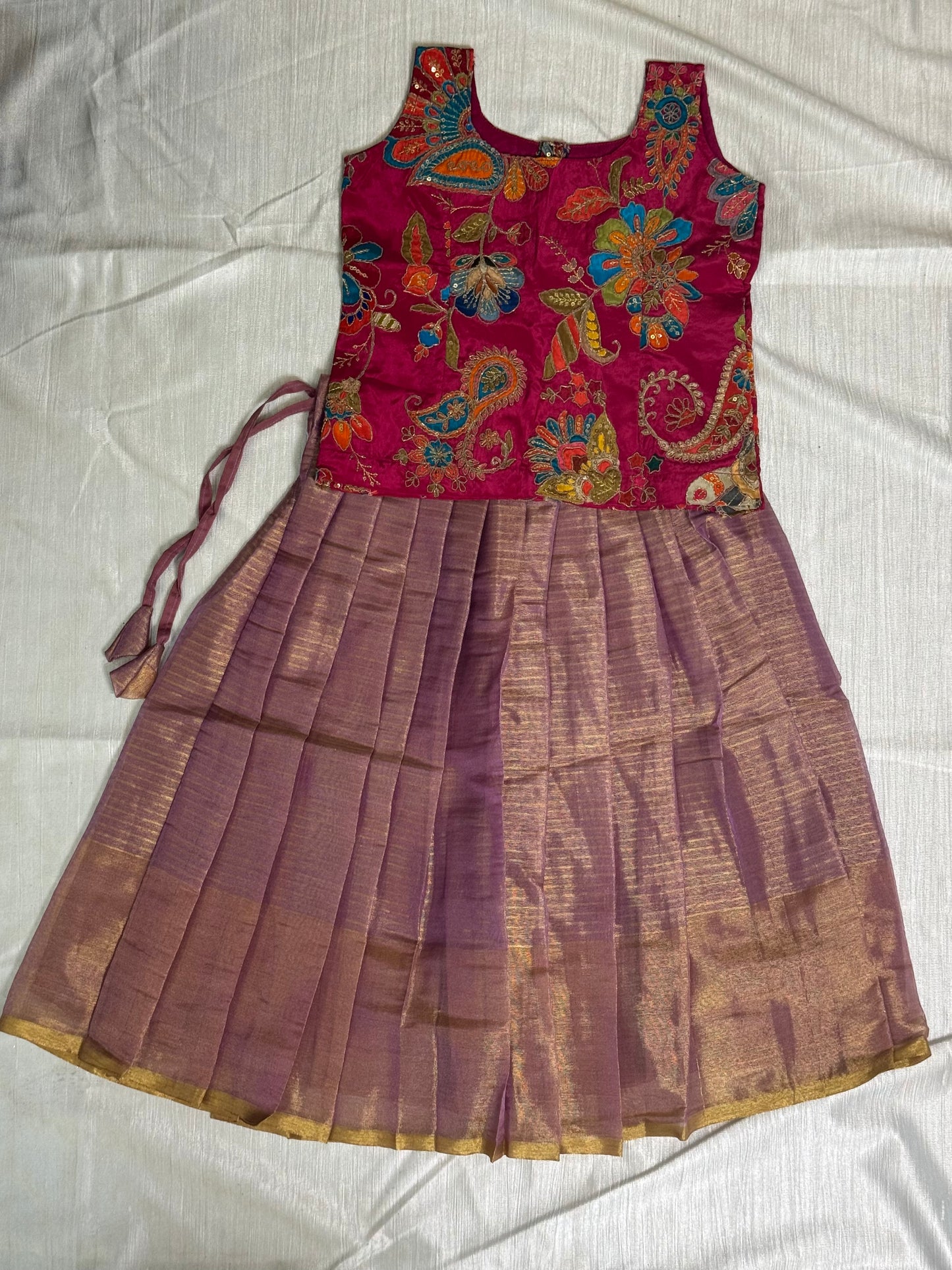 Pink & Onion Pink Baby Dress