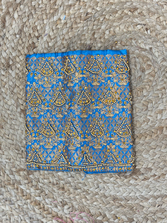 Light Blue Work Blouse