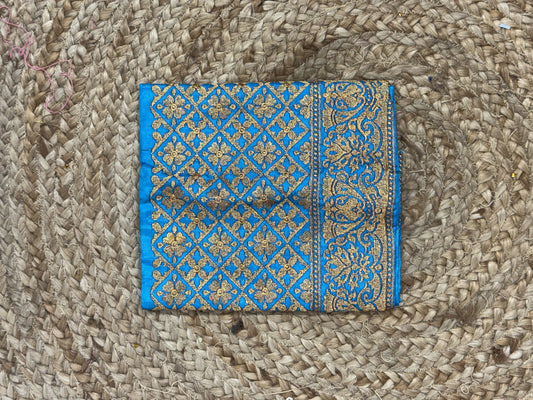 Light Blue Work Blouse