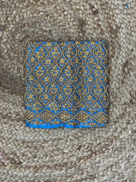 Light Blue Work Blouse