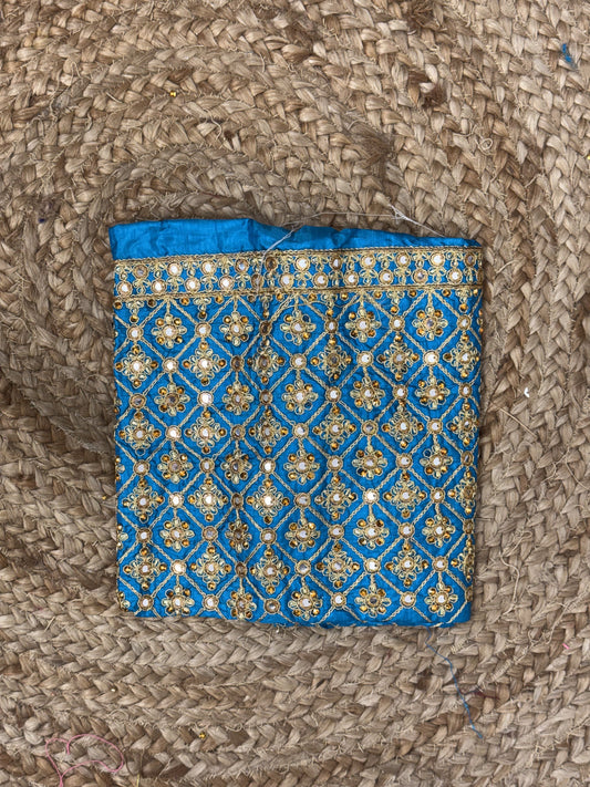 Light Blue Work Blouse