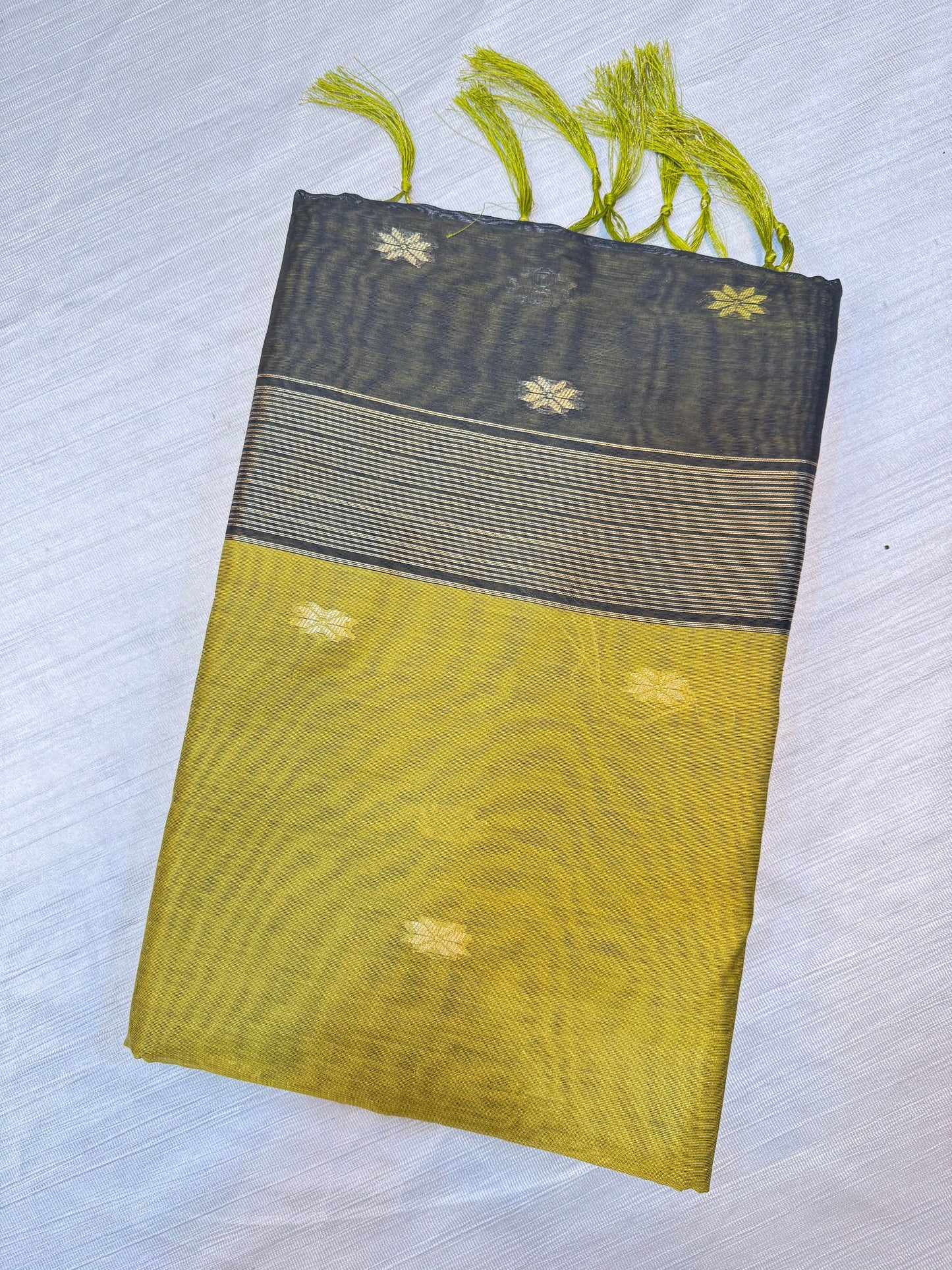 Light Green Cotton Saree
