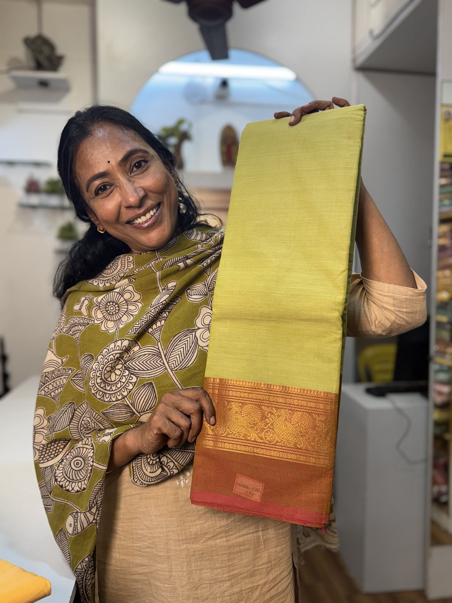 LightGreen Chettinad Cotton
