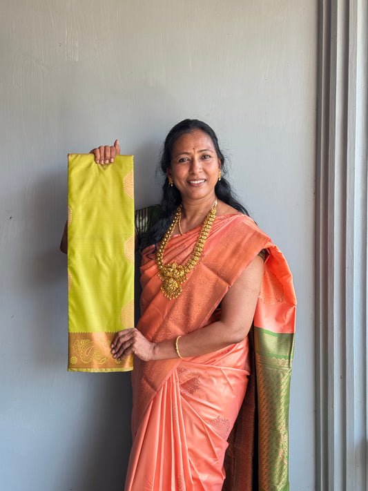 Light Green Soft Silk Saree