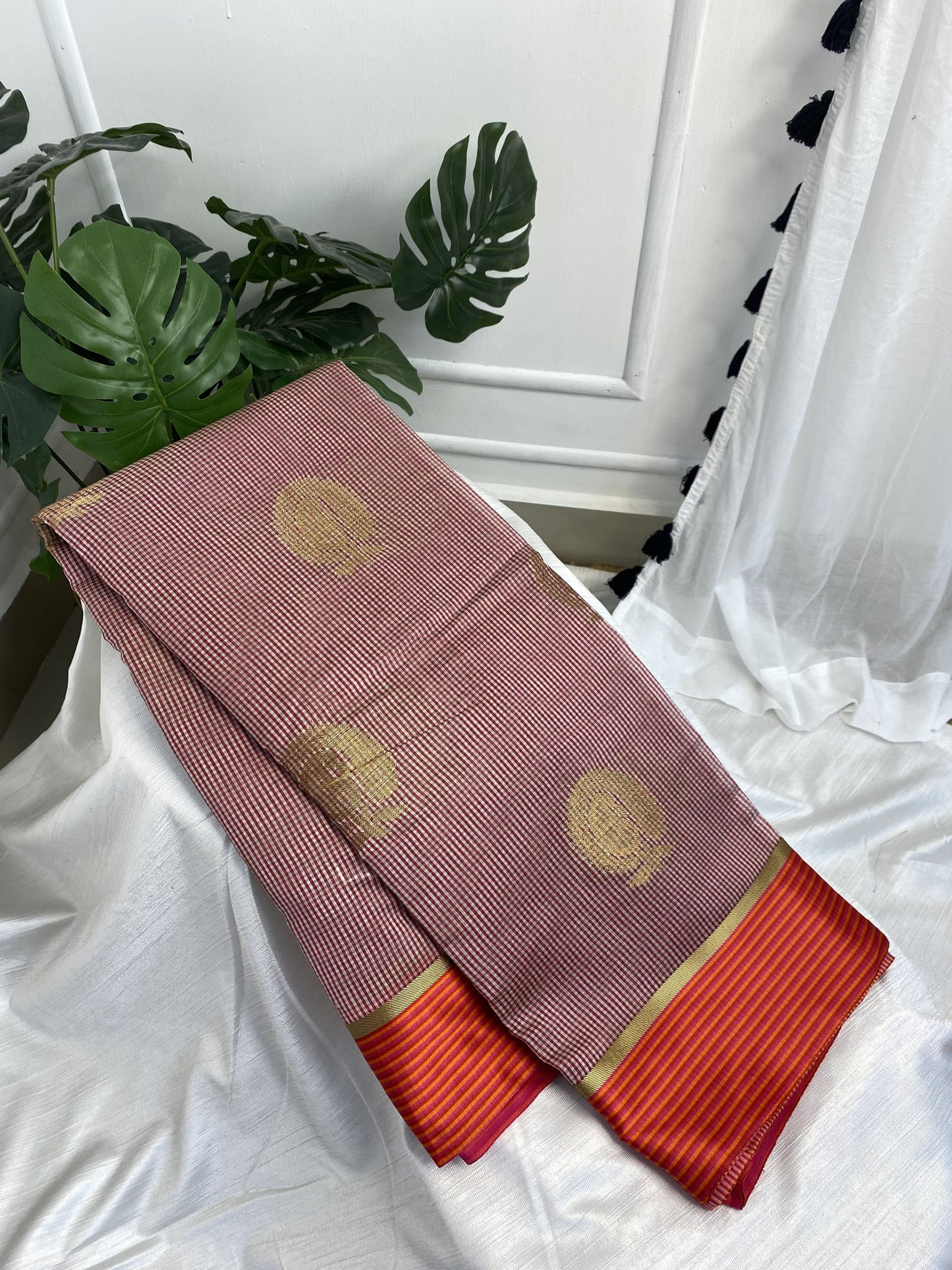 Pink Soft Silk Saree