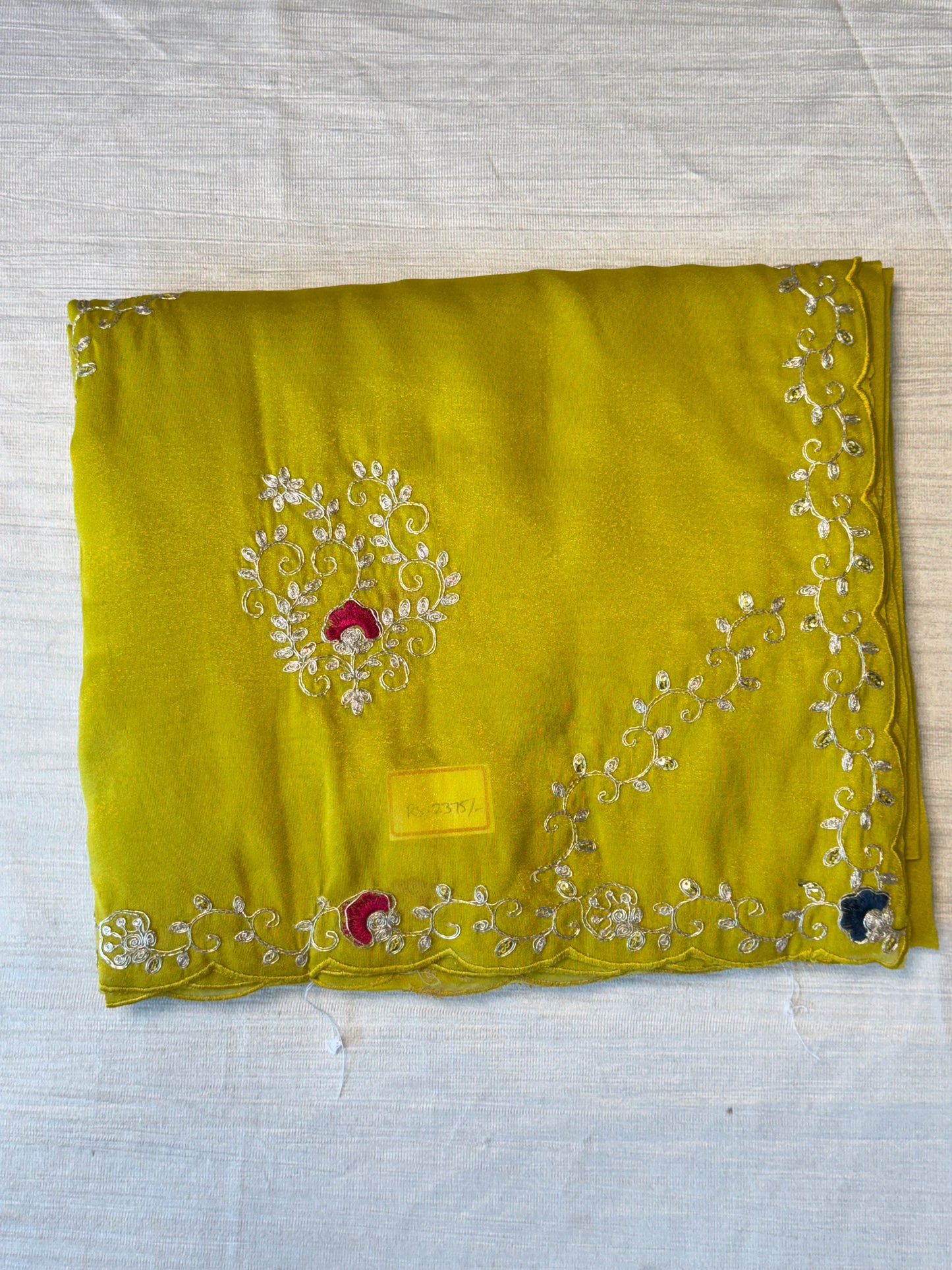 Light Green Designer Saree