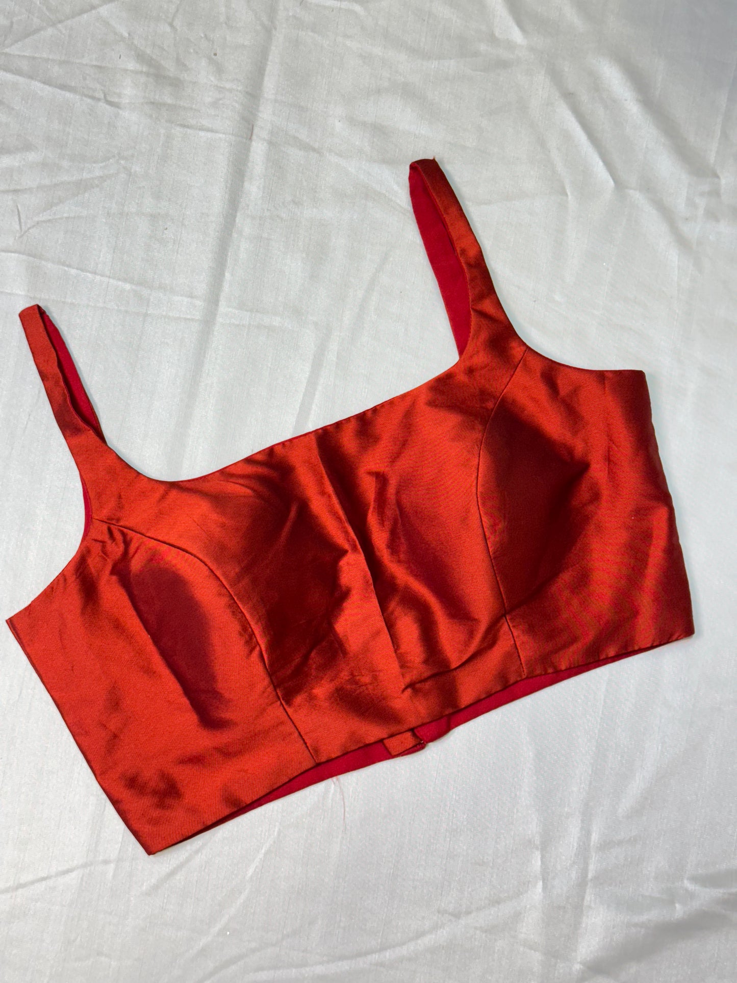 Brick Red Ready to Wear Blouse