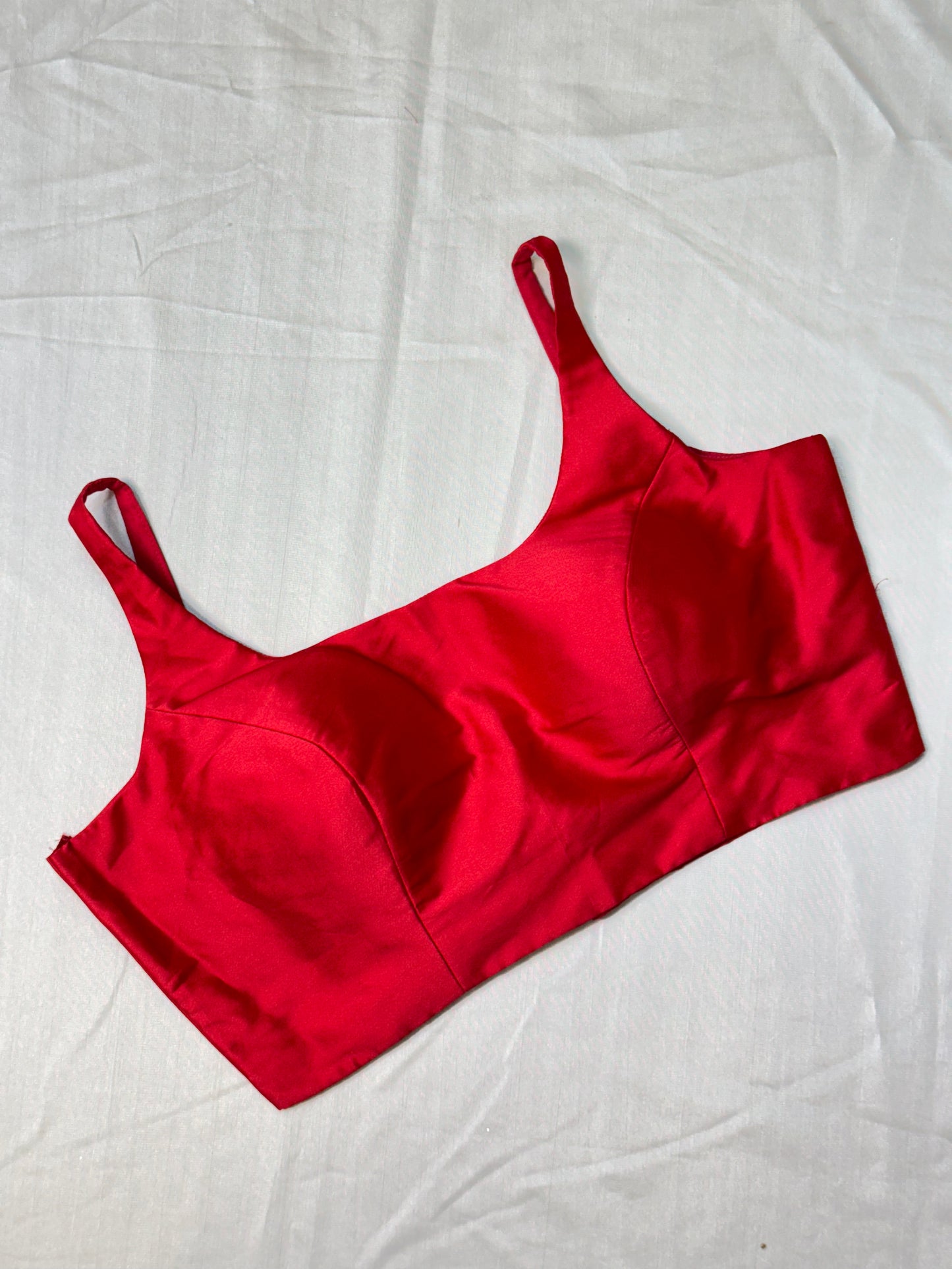 Tomato Pink Ready to Wear Blouse