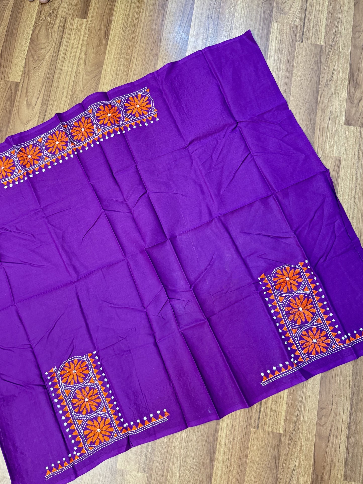 Purple Cotton Blouse Material