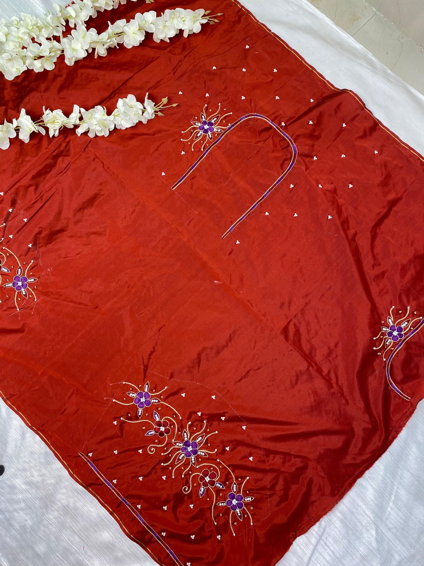 Meroon Hand Work Blouse