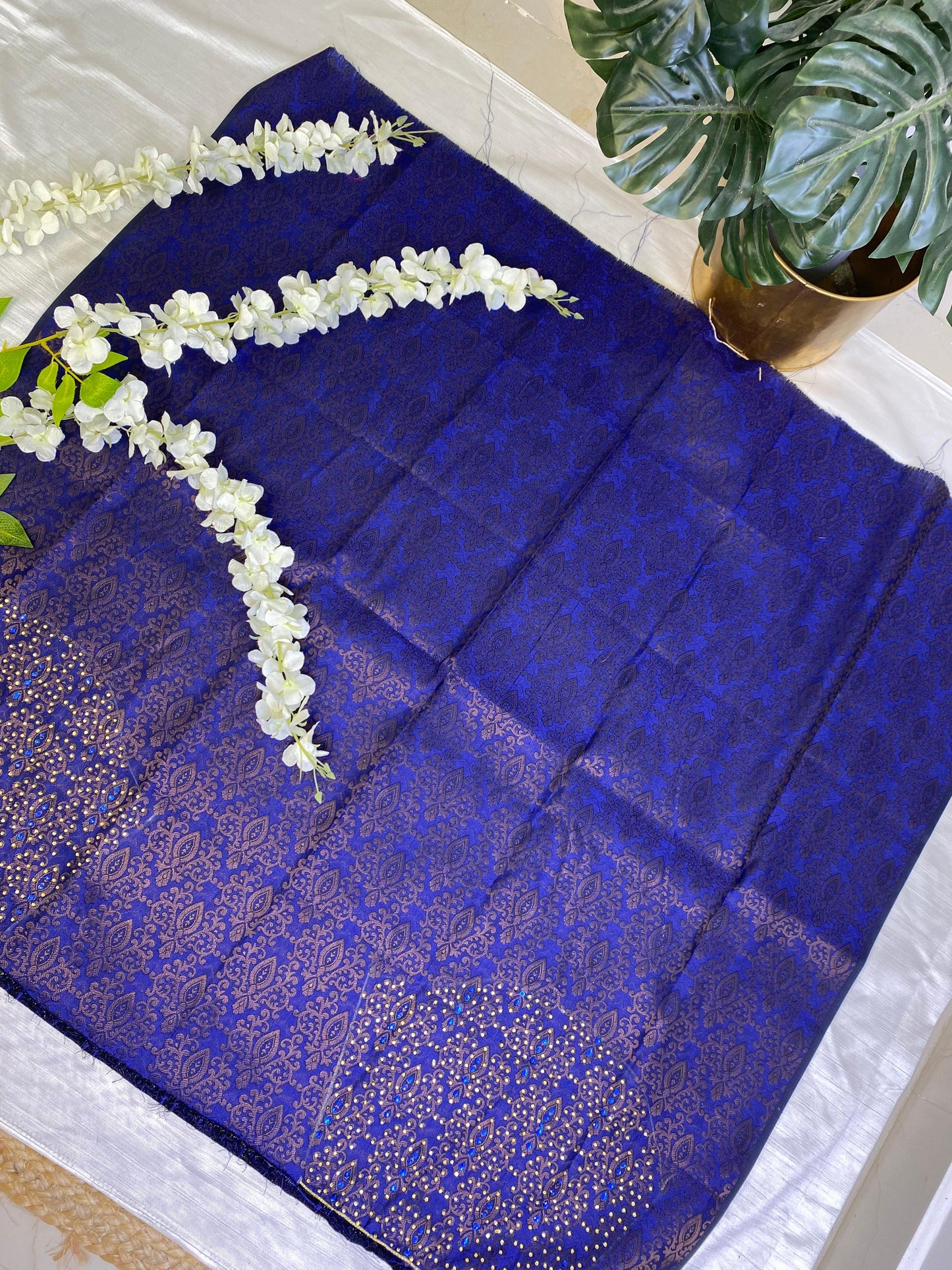 Blue Banarasi Blouse
